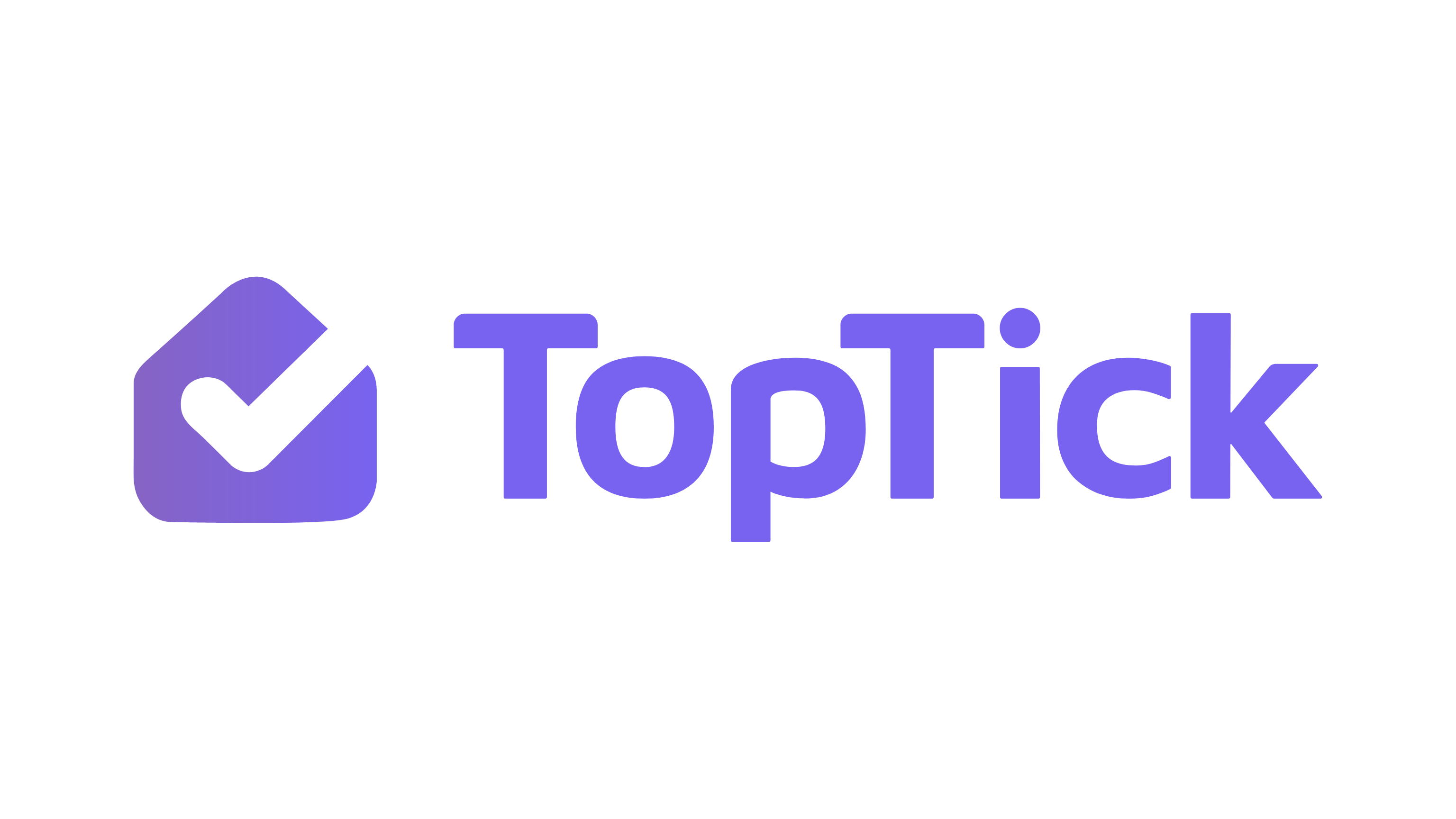 TopTick Primary Purple Logo